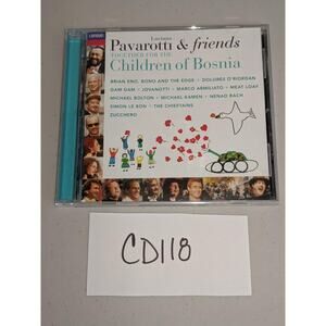 Pavarotti & Friends Together For The Children Of Bosnia CD -0820CD118